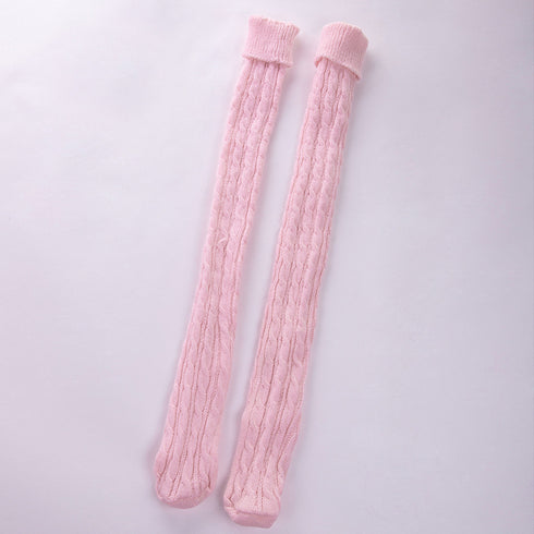 Long tube over the knee pile of socks - ROUTINE FASHION
